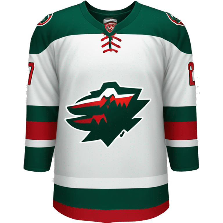 Minnesota wild hockey jersey  emoji