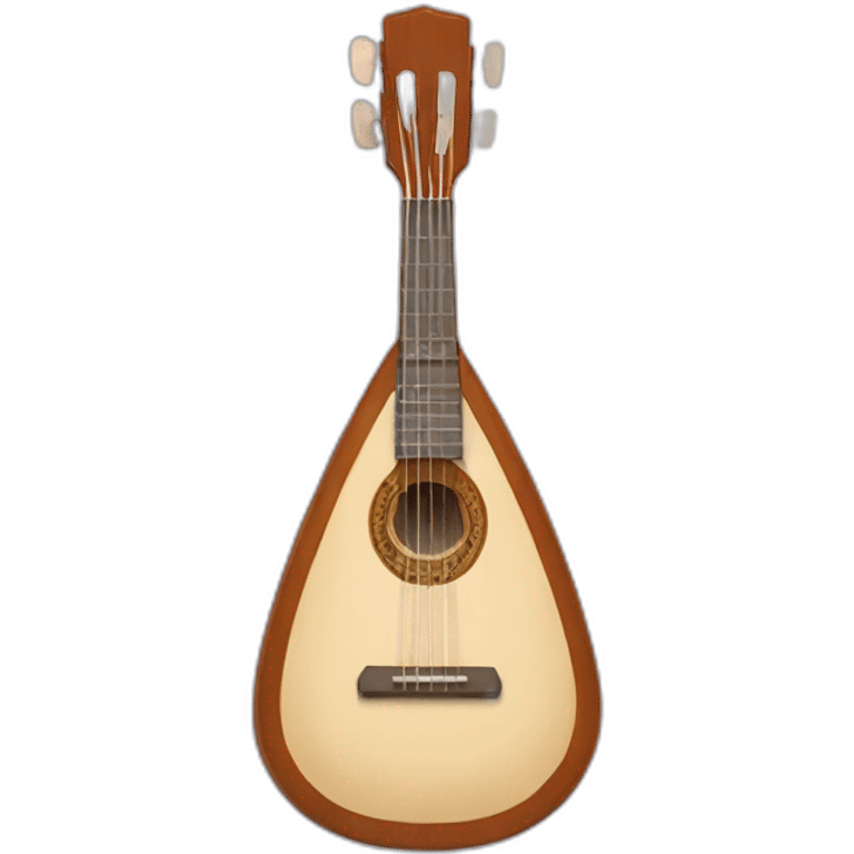 Erlandskian The Balalaika piccolo Balalaika Family instrument emoji