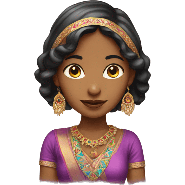 Indian fair Girl emoji