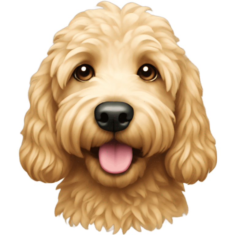 Golden doodle emoji