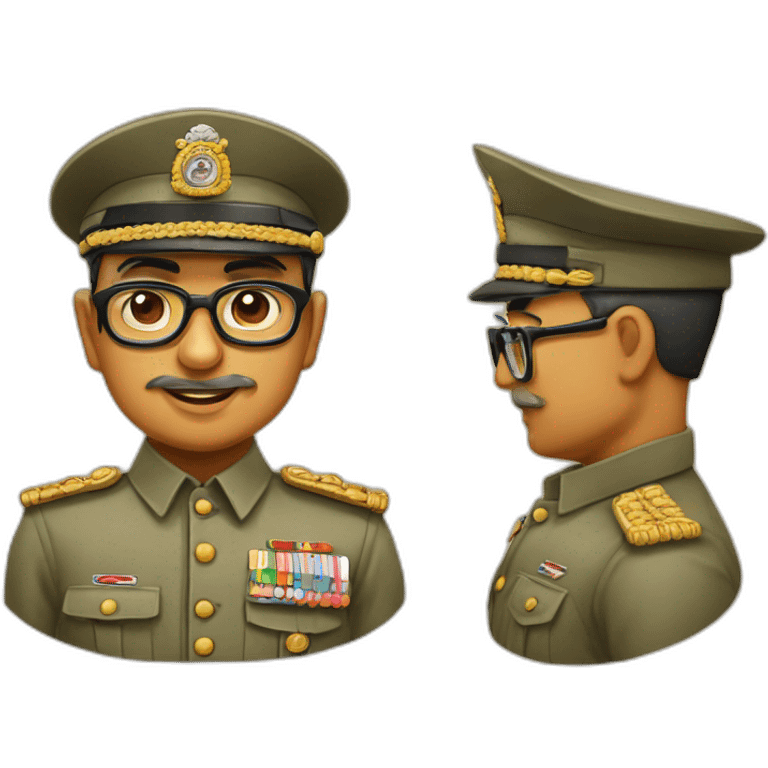 Netaji Subash chandrabose emoji