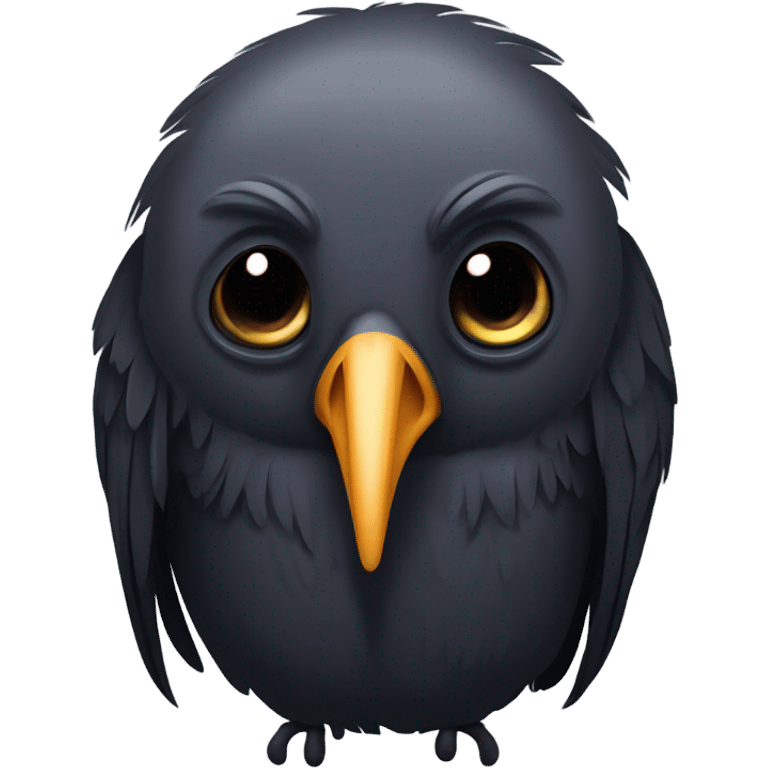 Sad Raven emoji