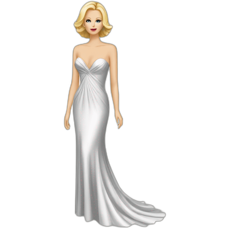 charlize theron dress emoji