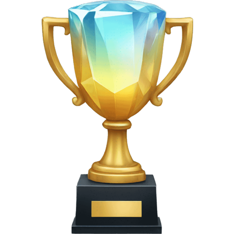 crystal trophy emoji