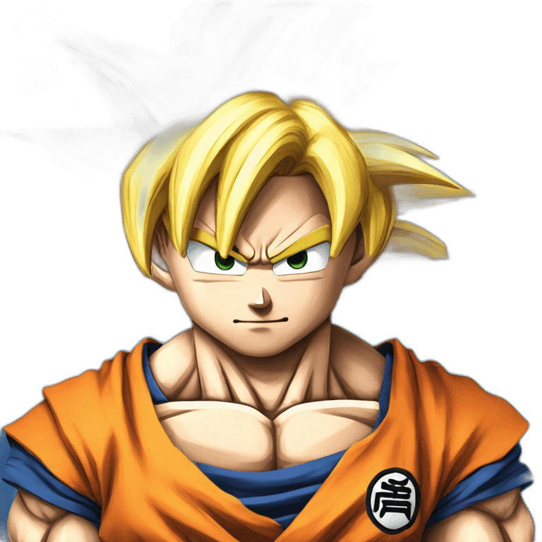 goku super saian rose emoji