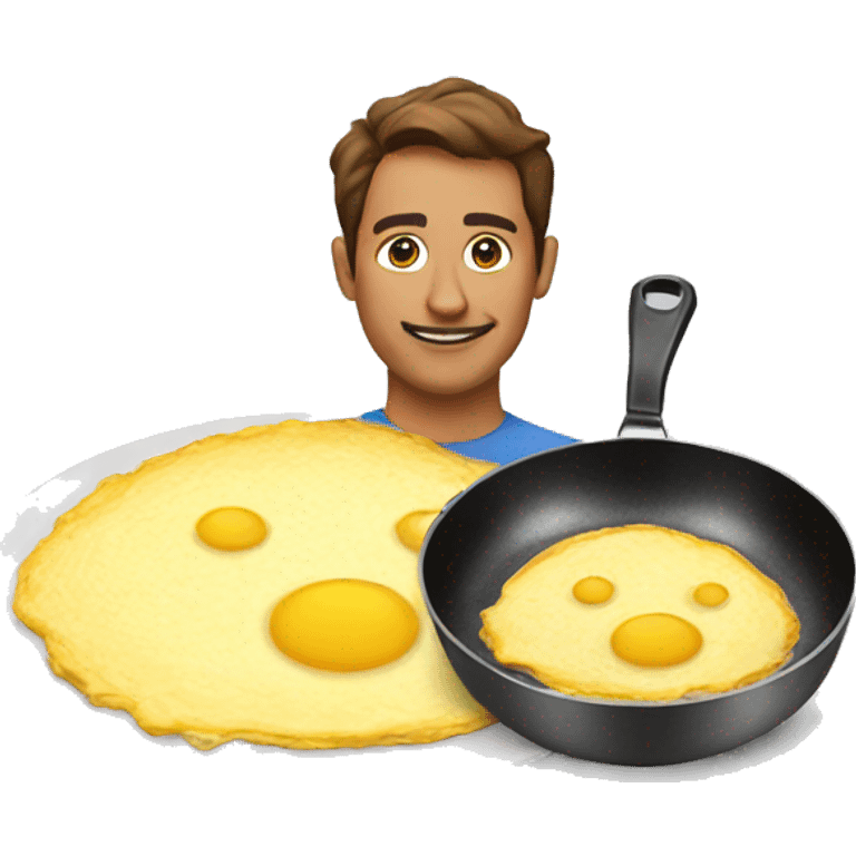 making an omlette emoji