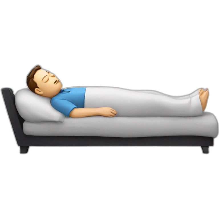 Elon Musk sleeping emoji