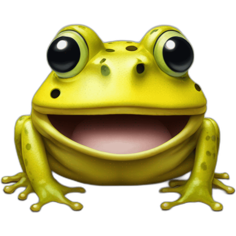 pacman frog emoji