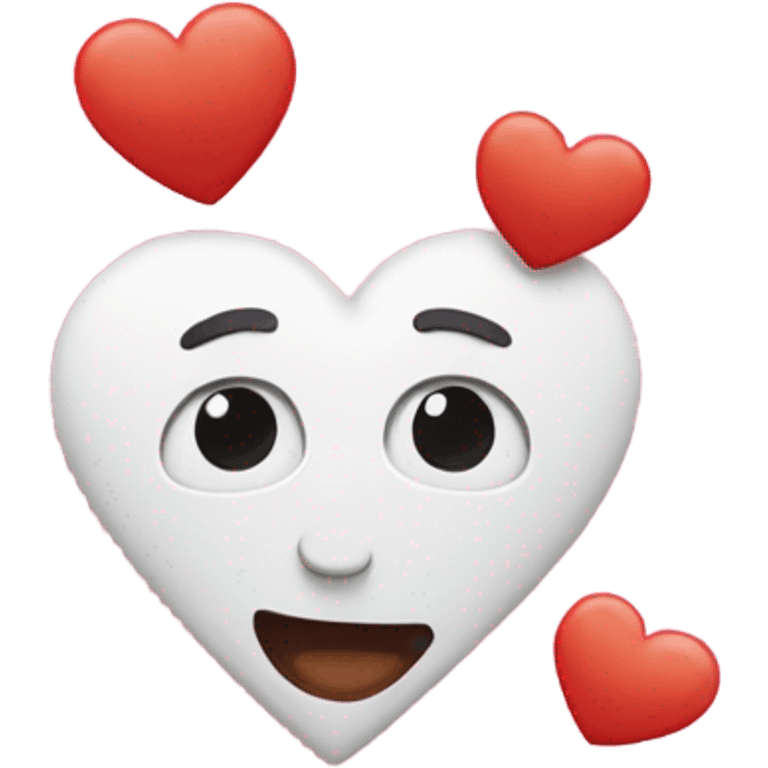 Crest an emoji with the words “I LOVE YOU” emoji