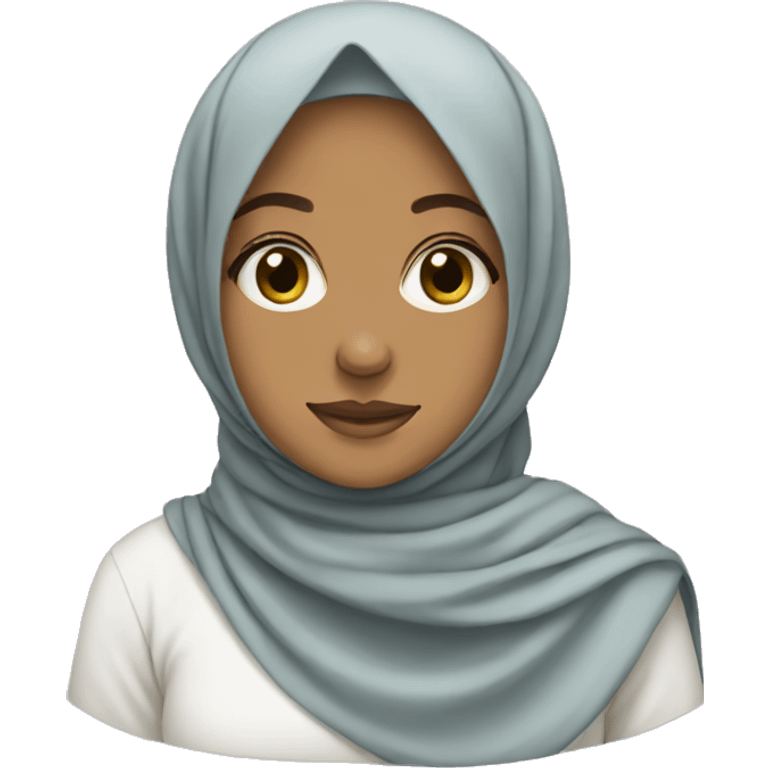 Girl in hijab emoji