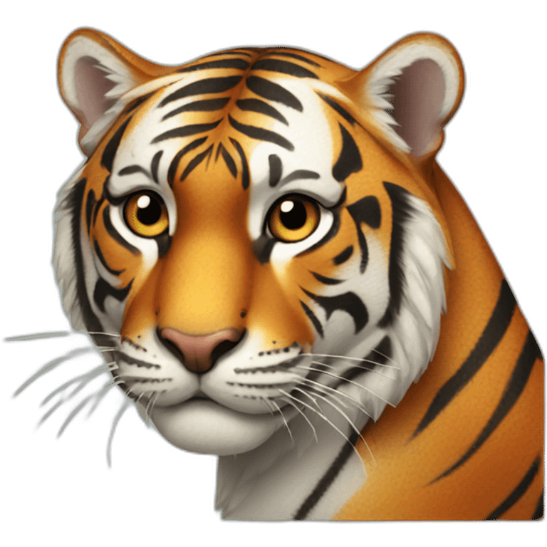 Bengal tiger emoji