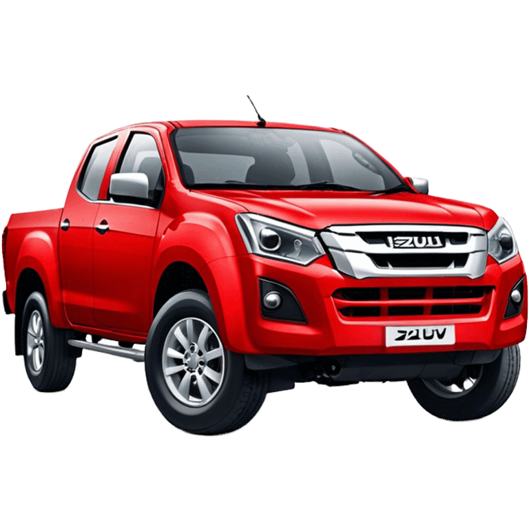 Isuzu D-MAX - Isuzu (Model Year: 2024) (Iconic colour: Red) emoji