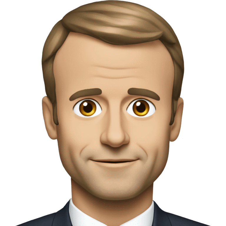 Emmanuel Macron emoji