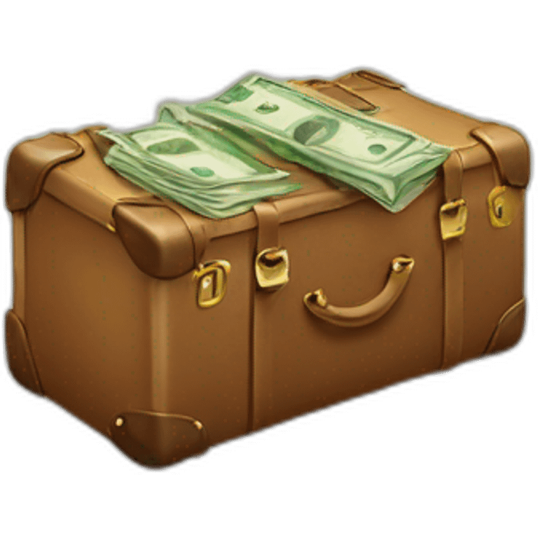 Money luggage emoji