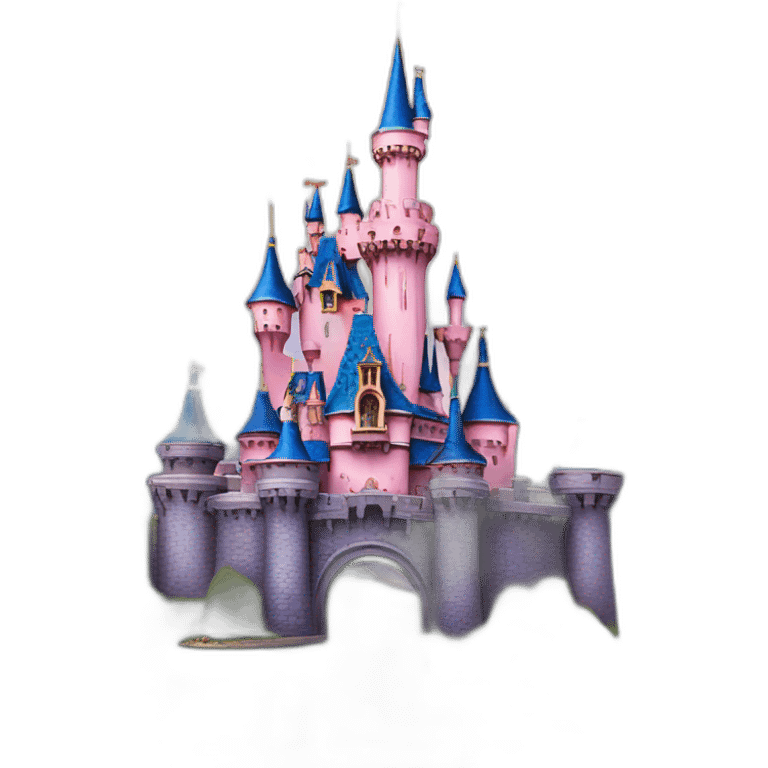 sleeping beauty castle disneyland paris emoji