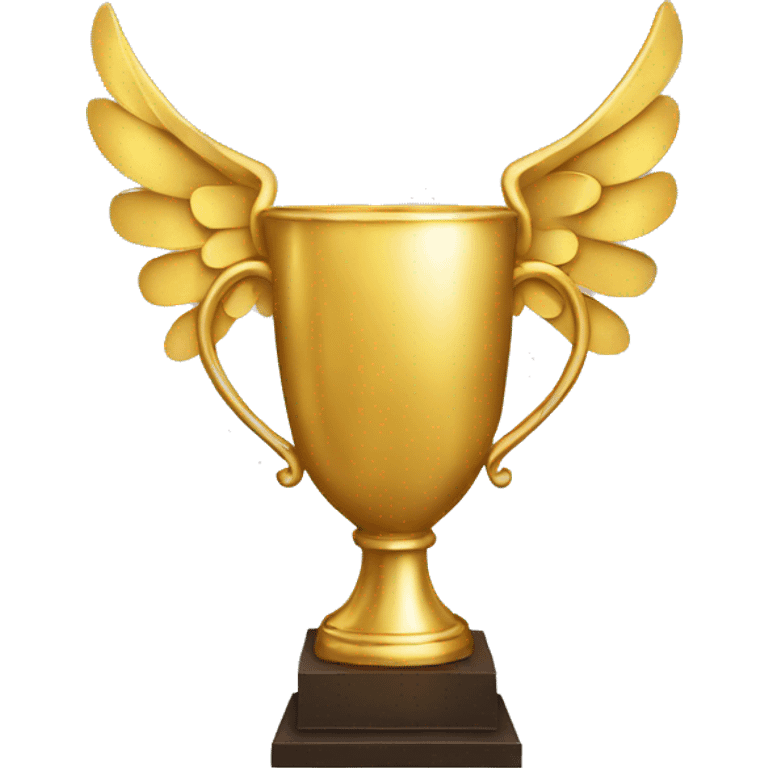 trophy with wings emoji