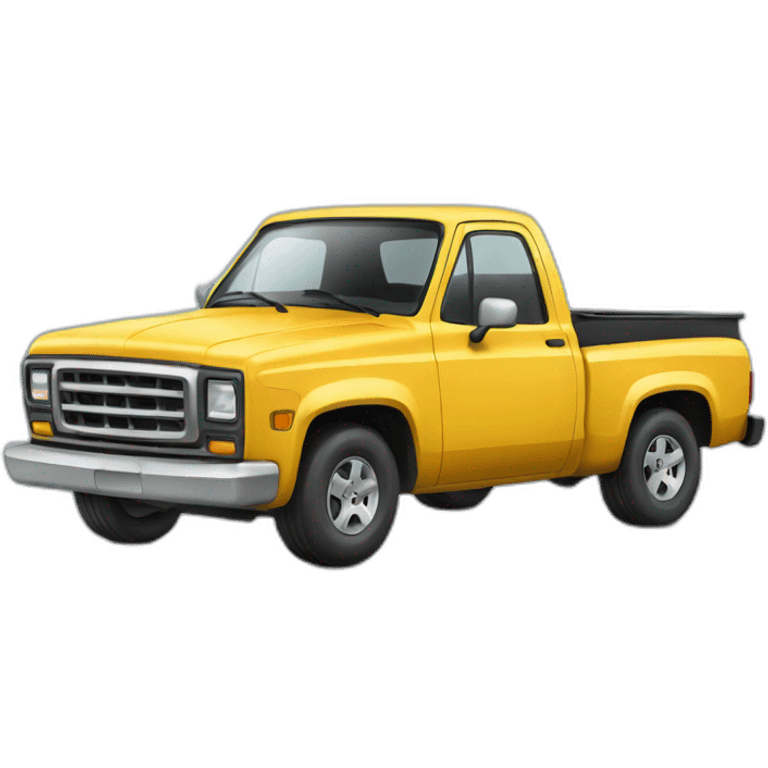 pickup truck emoji