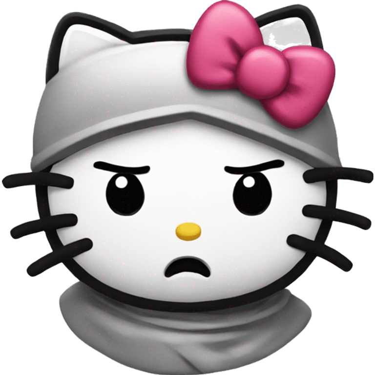 angry hello kitty emoji