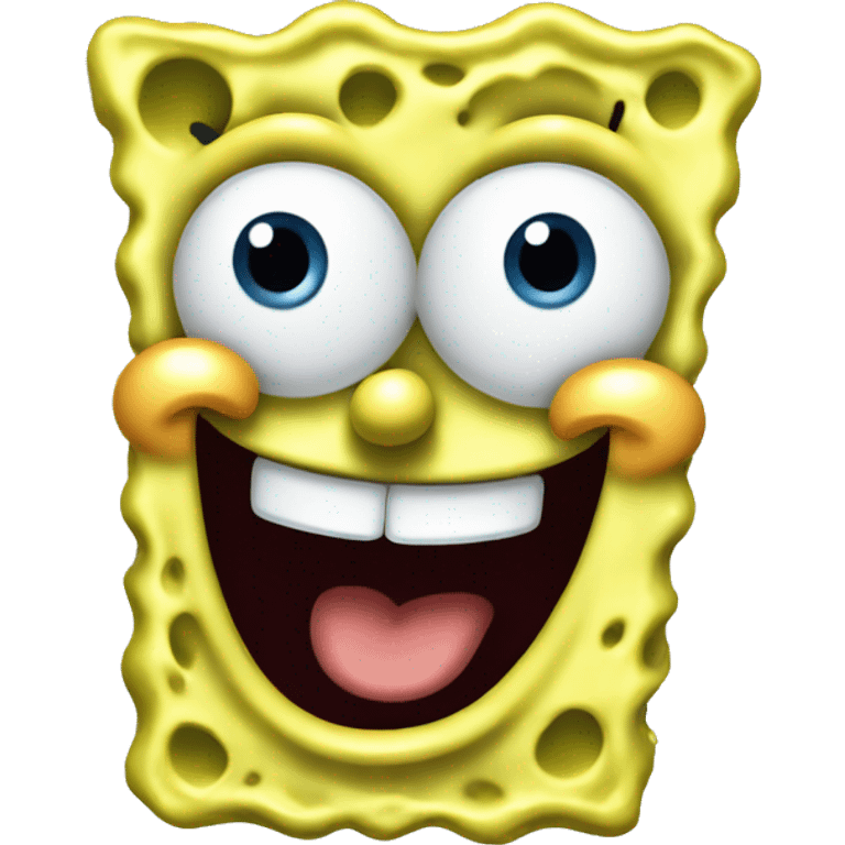 Spongebob laughing  emoji