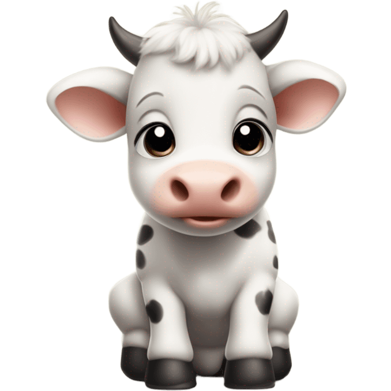 Cow baby cute emoji