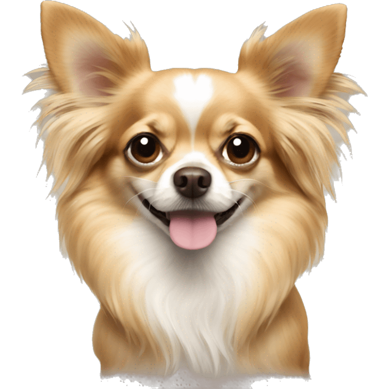 Longhair Chihuahua  emoji