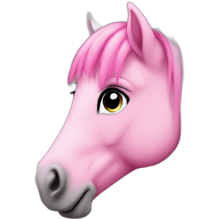 pink pony emoji