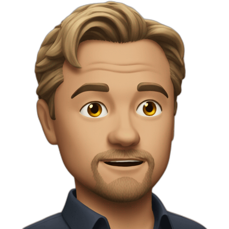 DiCaprio chauve emoji