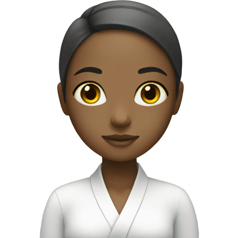 girl in spa emoji