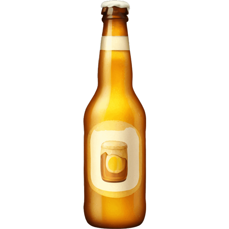 beer bottle emoji