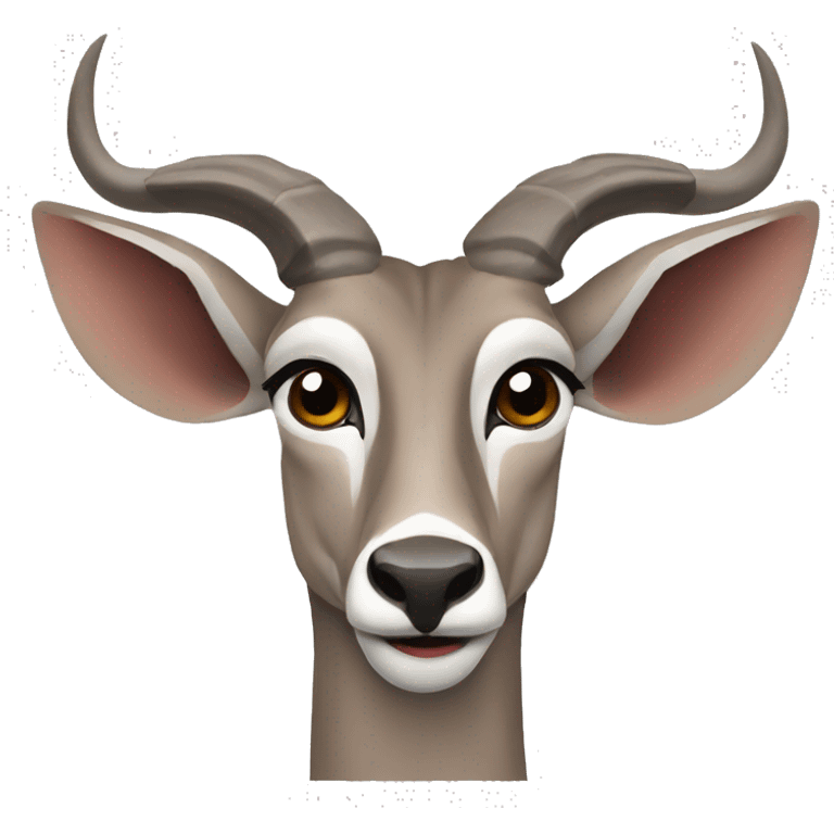 greater kudu emoji