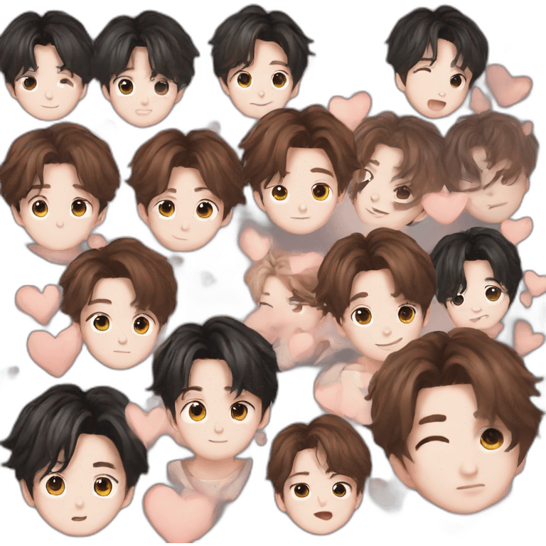 bts jungkook emoji