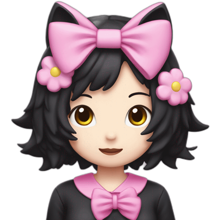 hello-kitty-kuromi emoji