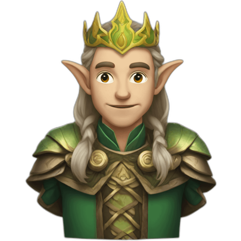 Tranduil elf king emoji