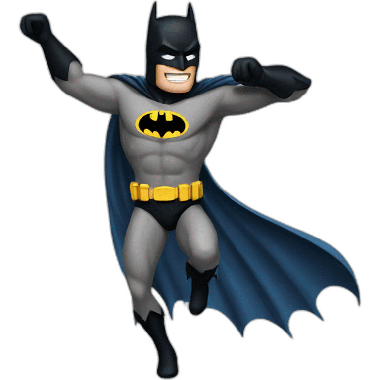 Batman. Dancing emoji