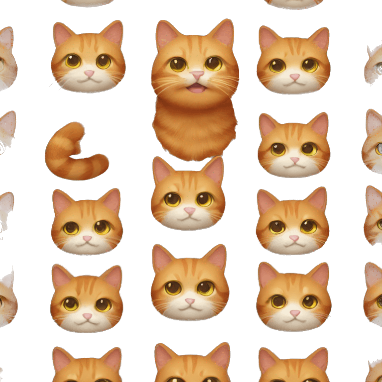 Ginger cat emoji