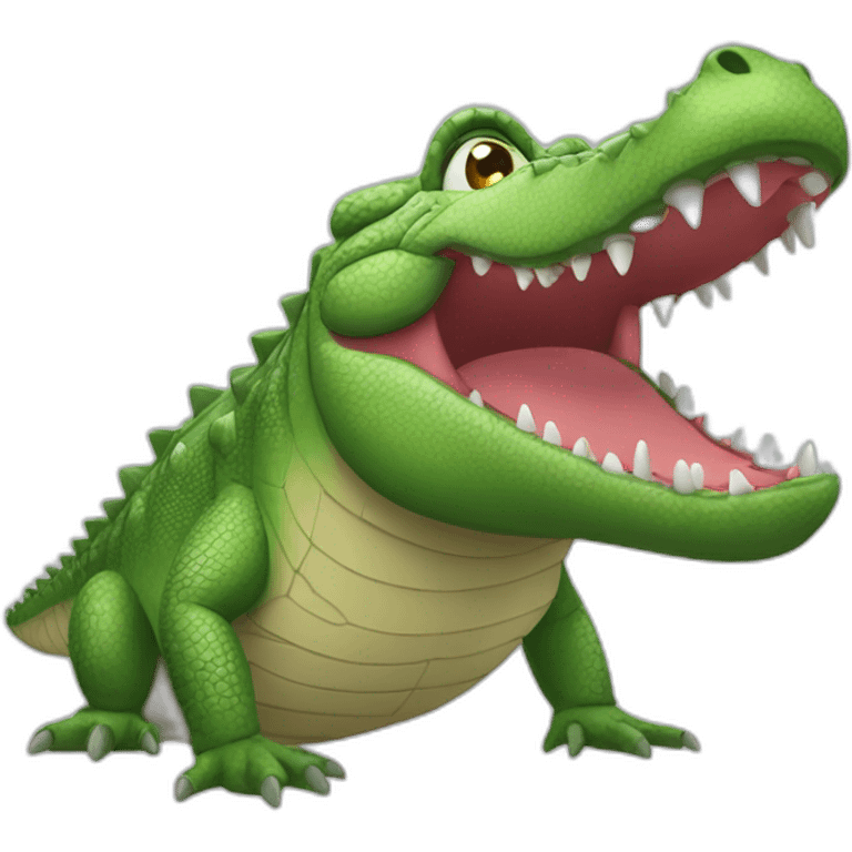 crocodile-wearing-crocs emoji