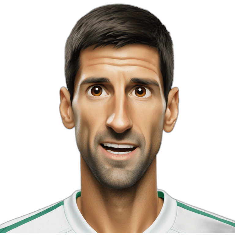 Novak Djokovic emoji