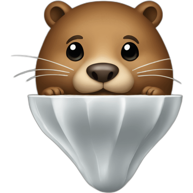 beaver and plumb emoji