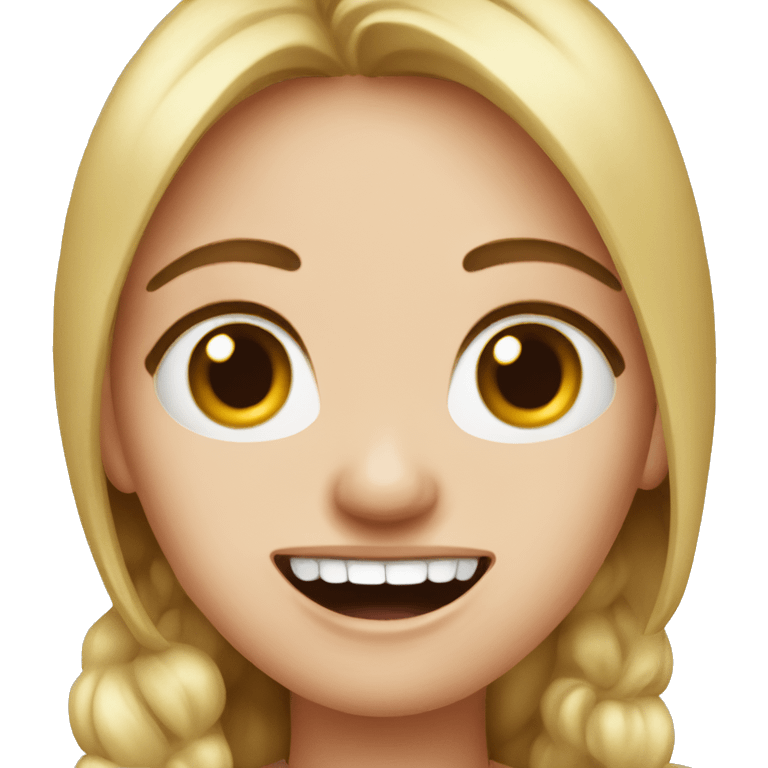 Woman missing a tooth on the side  emoji