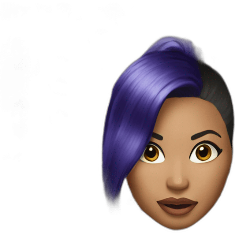 Nicki Nicole emoji