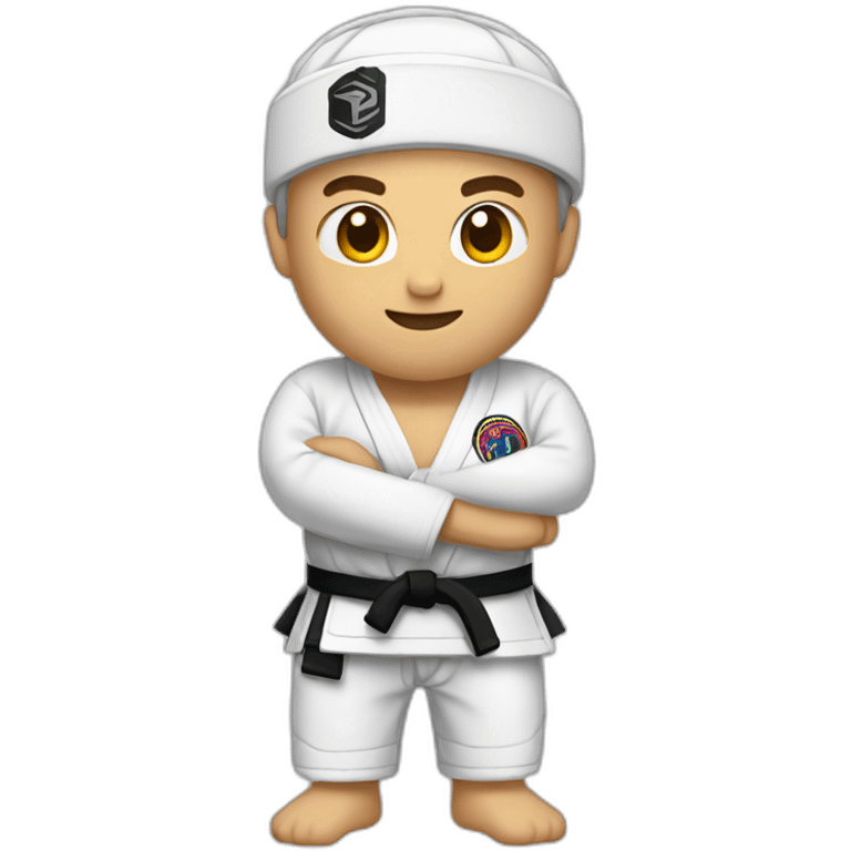 Jiujitsu guy emoji