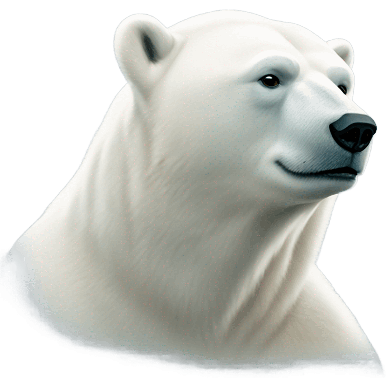 Polar bear emoji