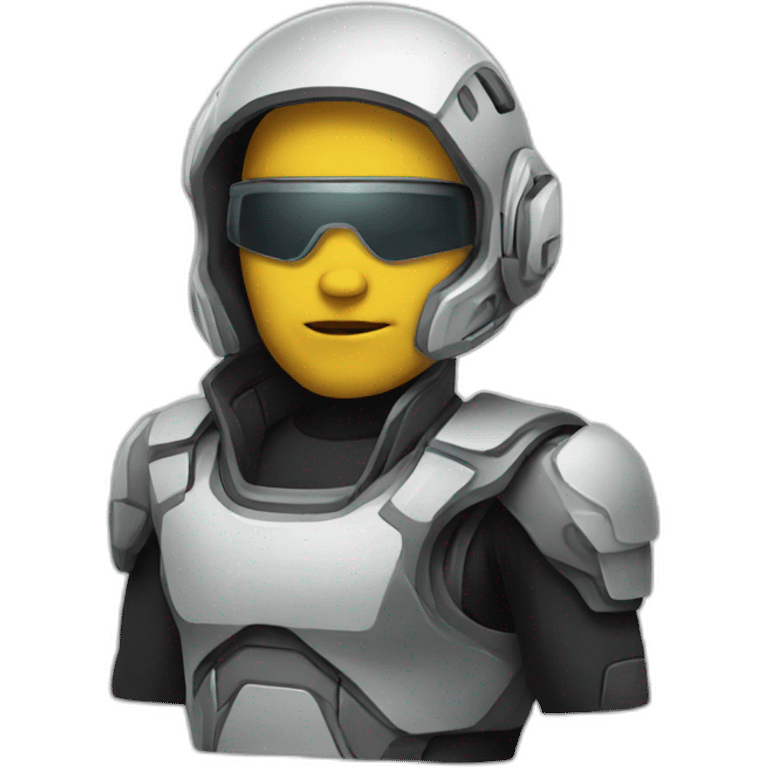 futuristic emoji