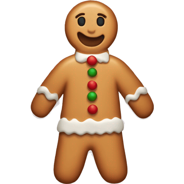 Christmas biscuit emoji