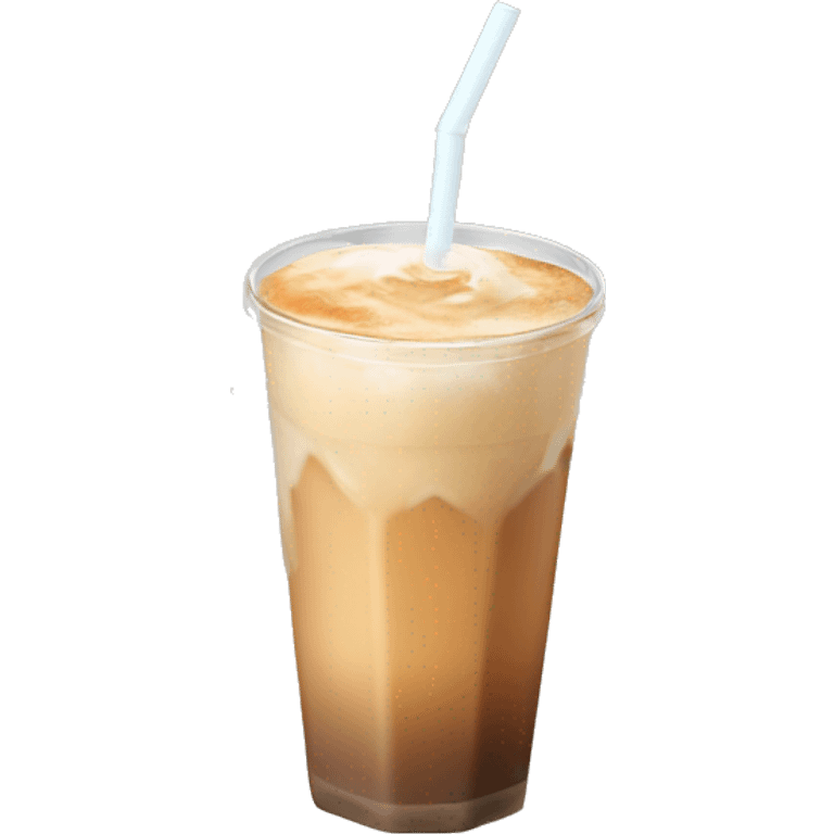 iced chai tea latte emoji