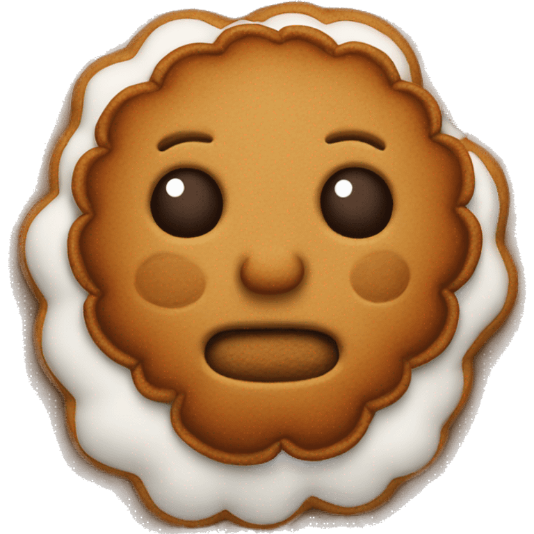 Gingerbread pillow emoji