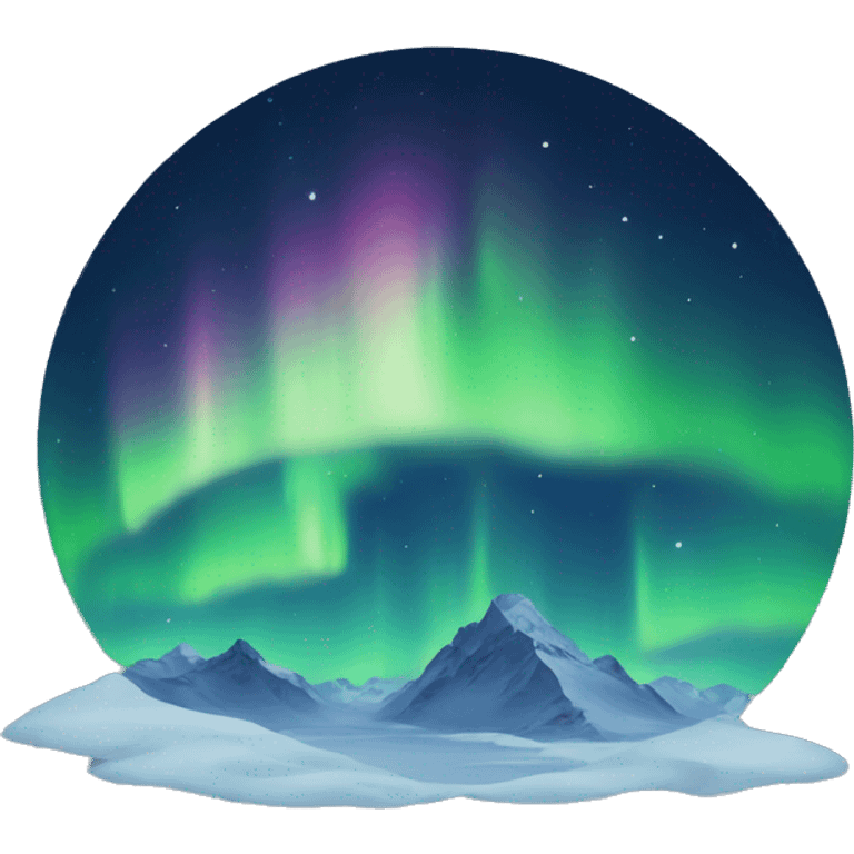 northern lights emoji