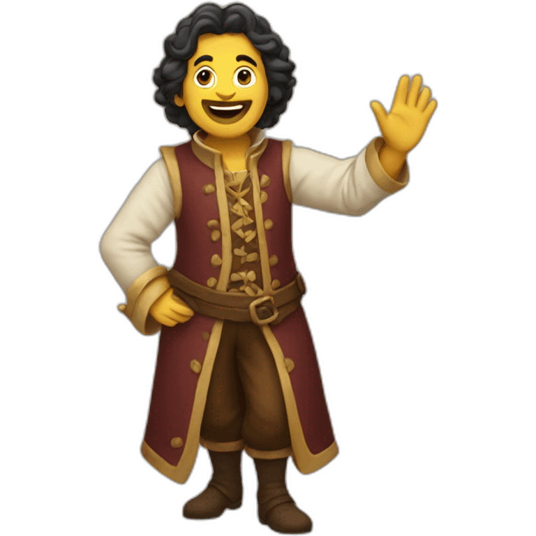 bard waving hand emoji