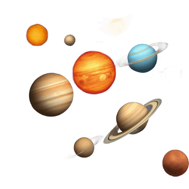 solar system emoji