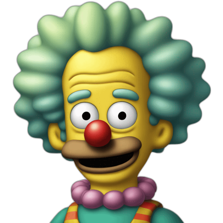 Krusty le clown simpson emoji